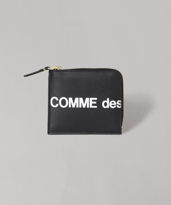 L字型zip財布(Huge Logo)-Comme des Garçons Wallet-Forget-me-nots Online Store