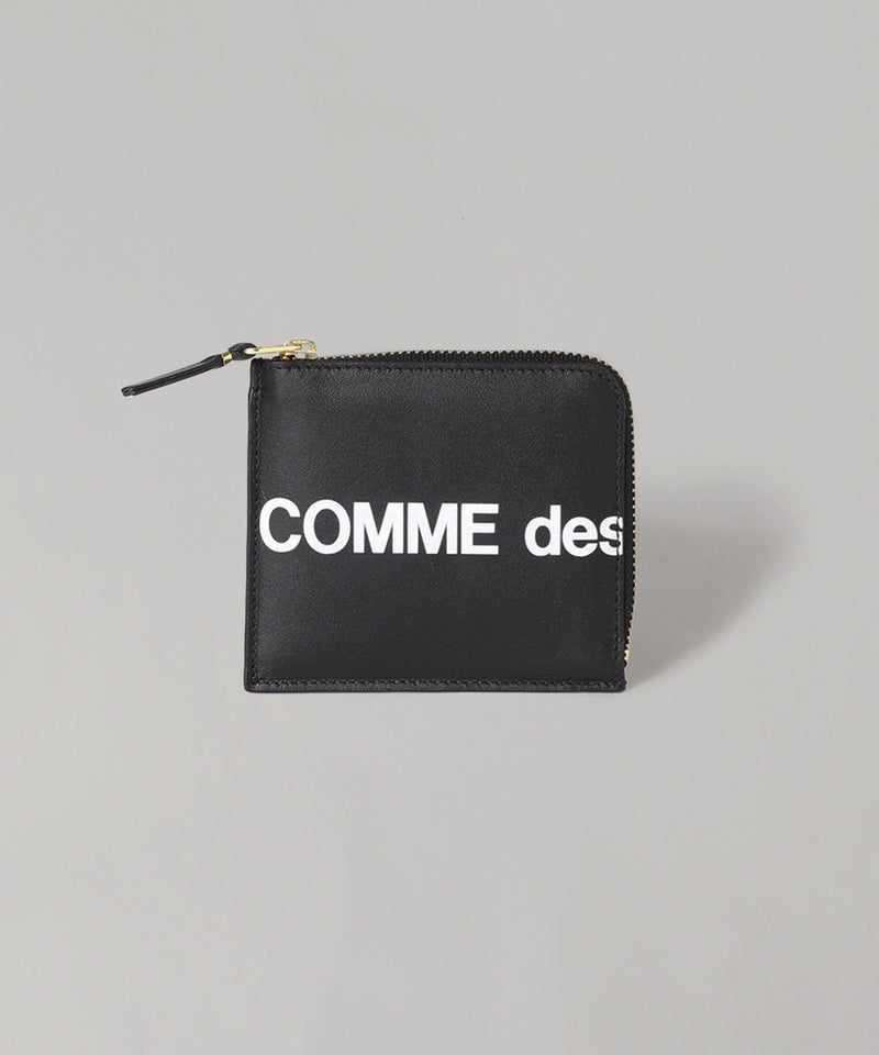 L字型zip財布(Huge Logo)-Comme des Garçons Wallet-Forget-me-nots Online Store