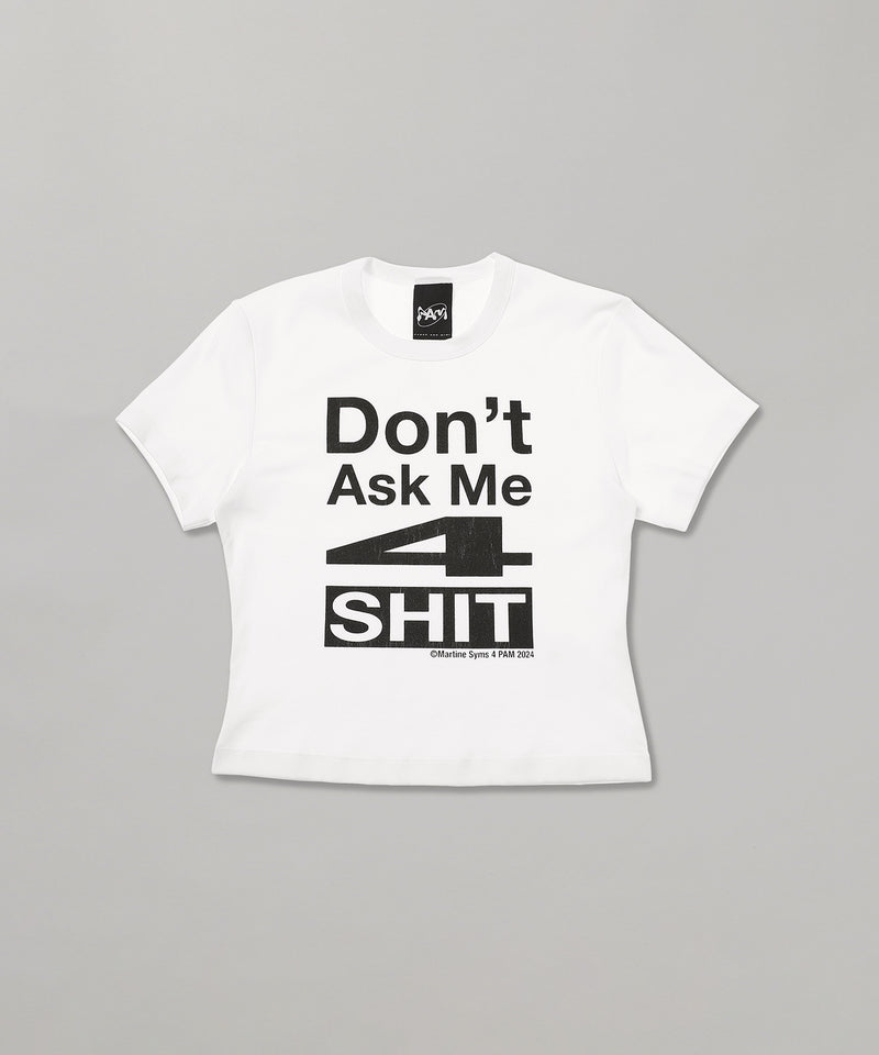 Don'T Ask Me (Martine Syms) Baby Tee-Perks And Mini-Forget-me-nots Online Store