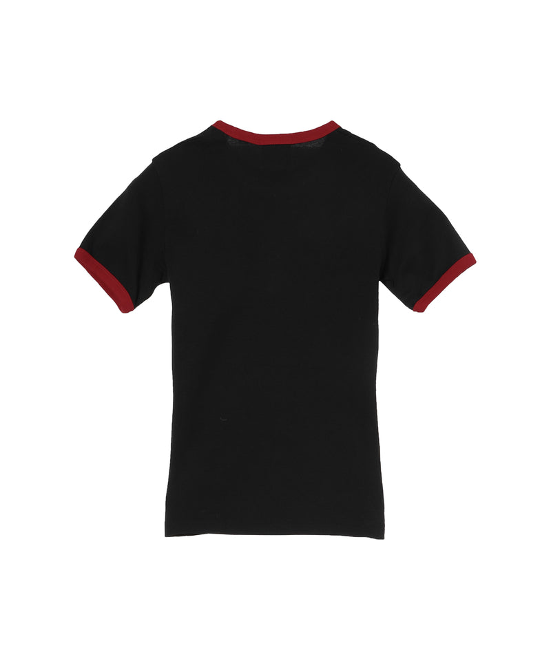 クレージュ(courrèges)｜Contrast T-Shirt｜スニーカー・ファッション 