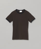 Bumpy Contrast T-Shirt-courrèges-Forget-me-nots Online Store