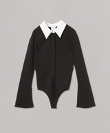 Drop Jersey Shirt Bodysuit-courrèges-Forget-me-nots Online Store