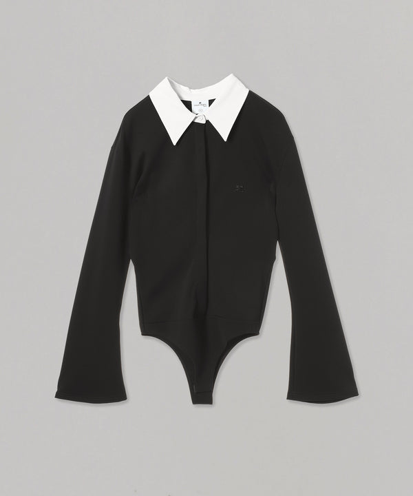 Drop Jersey Shirt Bodysuit-courrèges-Forget-me-nots Online Store