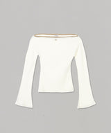 Contrast Boat Line Top-courrèges-Forget-me-nots Online Store