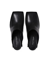 Stream Leather Mules-courrèges-Forget-me-nots Online Store