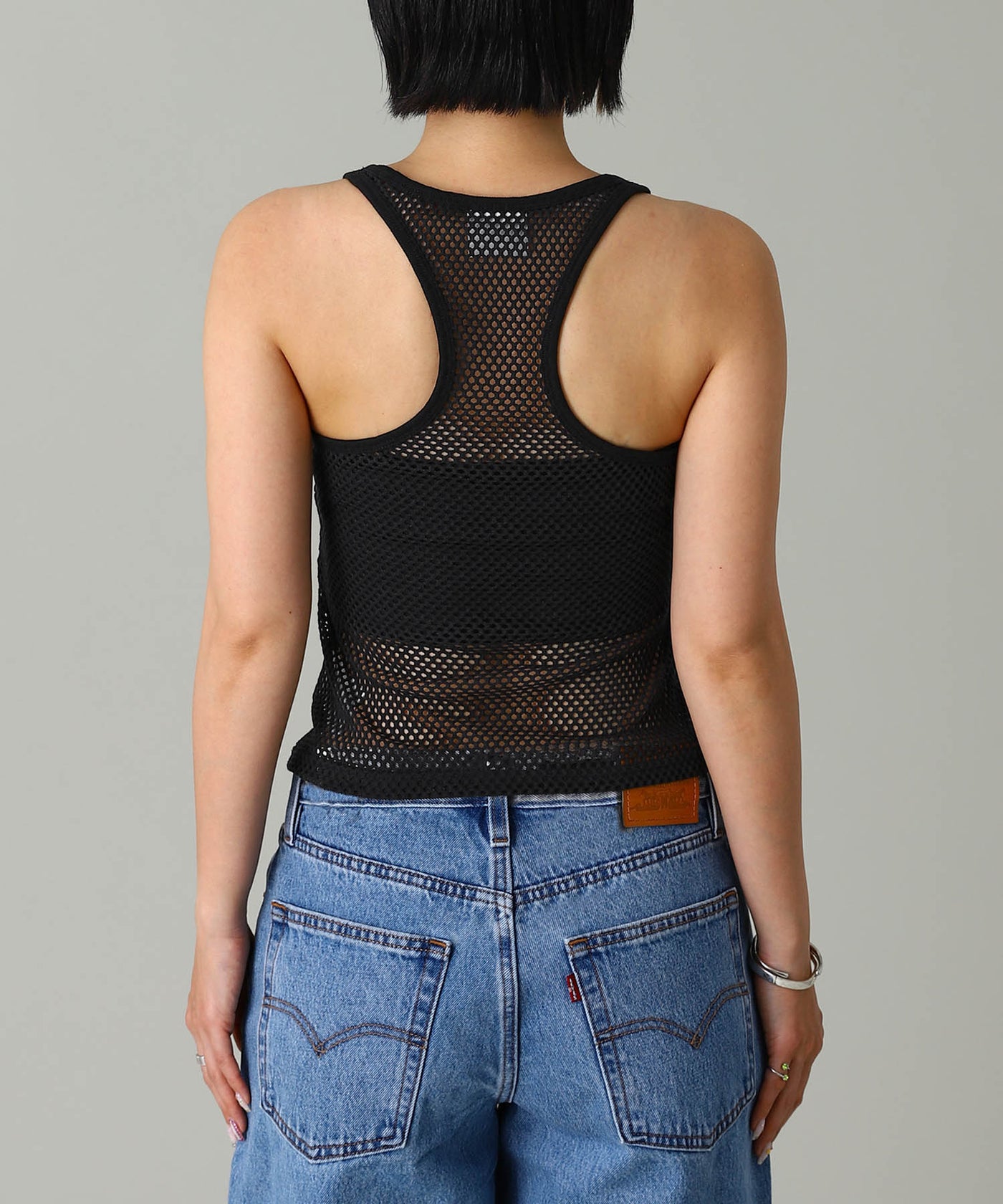Scuba Mesh Tank Top ｜クレージュ(courrèges)｜Forget-me-nots Online