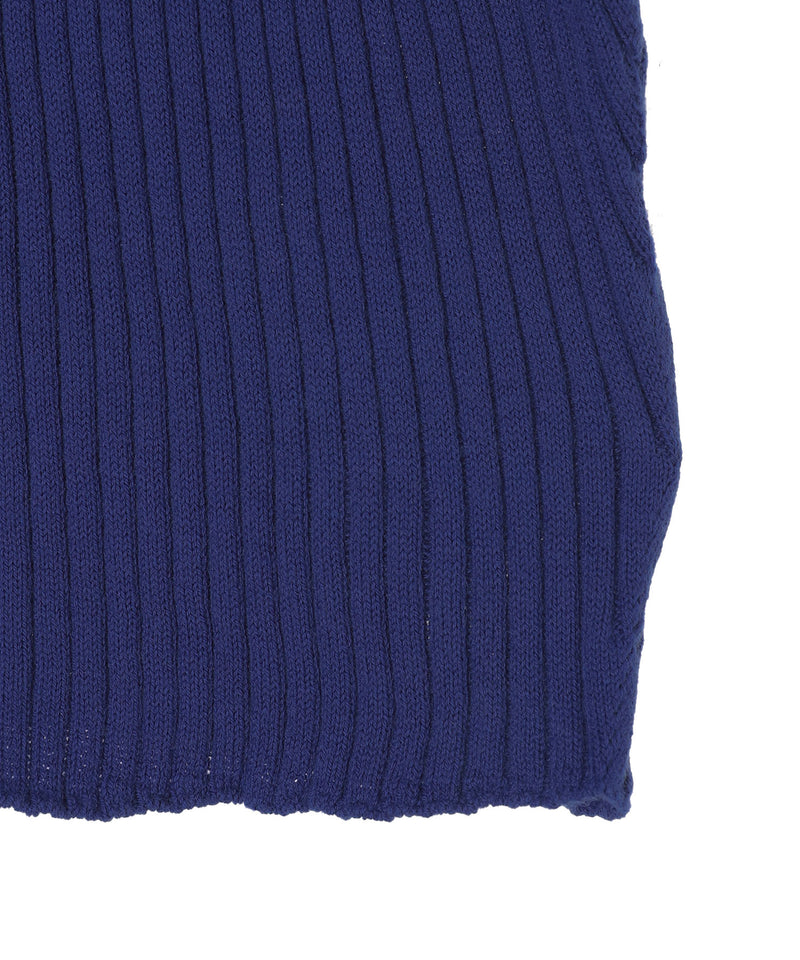 Mockneck Light Rib Top-courrèges-Forget-me-nots Online Store
