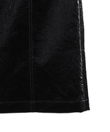Vegan Leather Zipper Skirt-SELENAHELIOS-Forget-me-nots Online Store