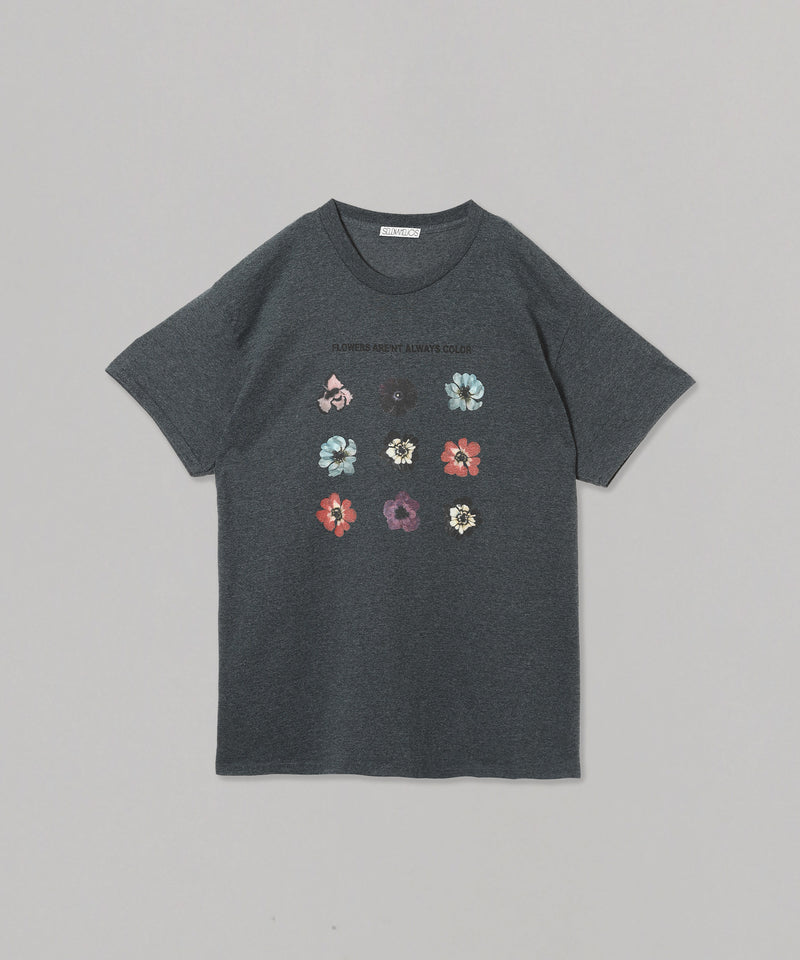 Flower T Shirt-SELENAHELIOS-Forget-me-nots Online Store