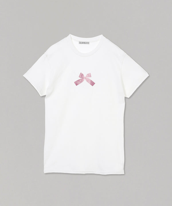 Ribbon T Shirt-SELENAHELIOS-Forget-me-nots Online Store