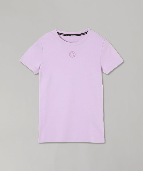 Moon Logo Jersey Baby Fit T-Shirt-Marine Serre-Forget-me-nots Online Store