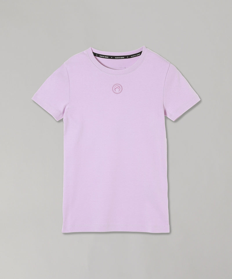 Moon Logo Jersey Baby Fit T-Shirt-Marine Serre-Forget-me-nots Online Store