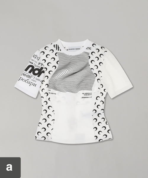 Regenerated Graphic T-Shirts Bab-Marine Serre-Forget-me-nots Online Store