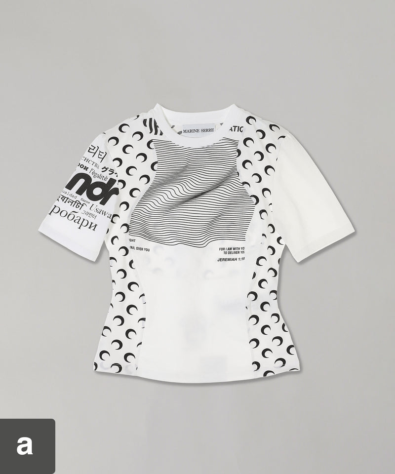 Regenerated Graphic T-Shirts Bab-Marine Serre-Forget-me-nots Online Store
