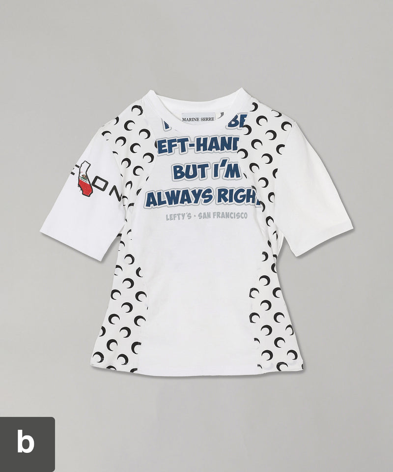 Regenerated Graphic T-Shirts Bab-Marine Serre-Forget-me-nots Online Store