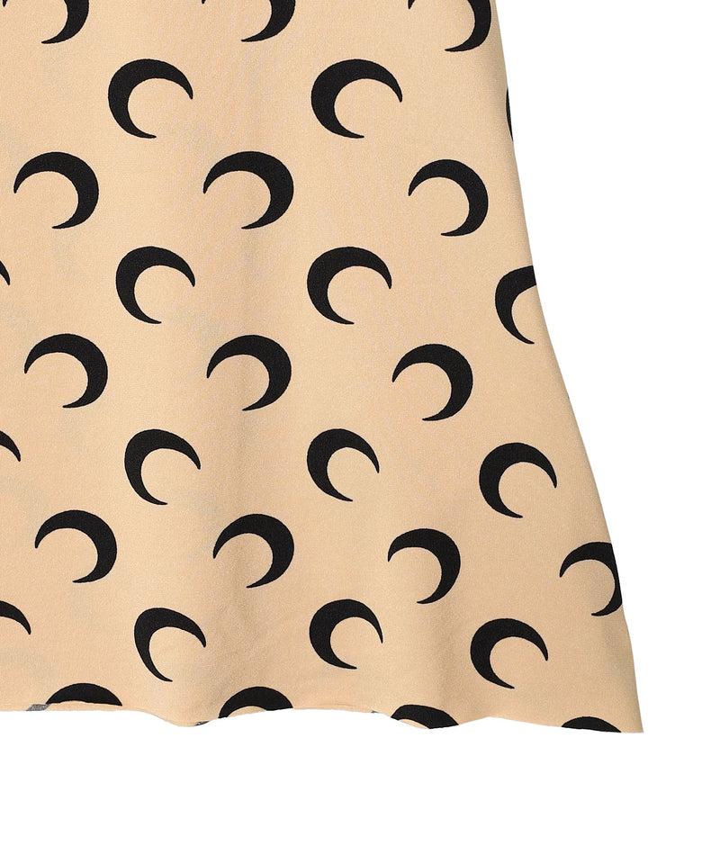 Moon Printed Jersey Ls Crewneck Top-Marine Serre-Forget-me-nots Online Store