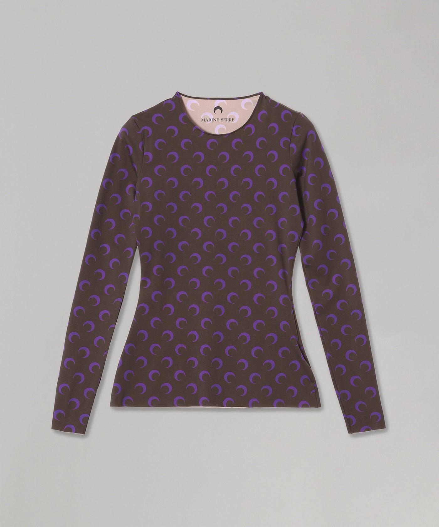Moon Printed Jersey Ls Crewnec｜マリーン セル(Marine Serre