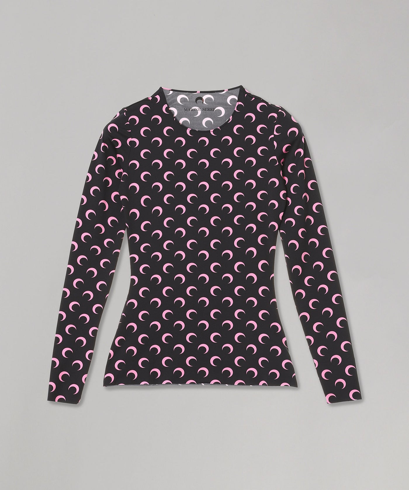 マリーン セル(Marine Serre)｜Moon Printed Jersey Ls Crewneck Top