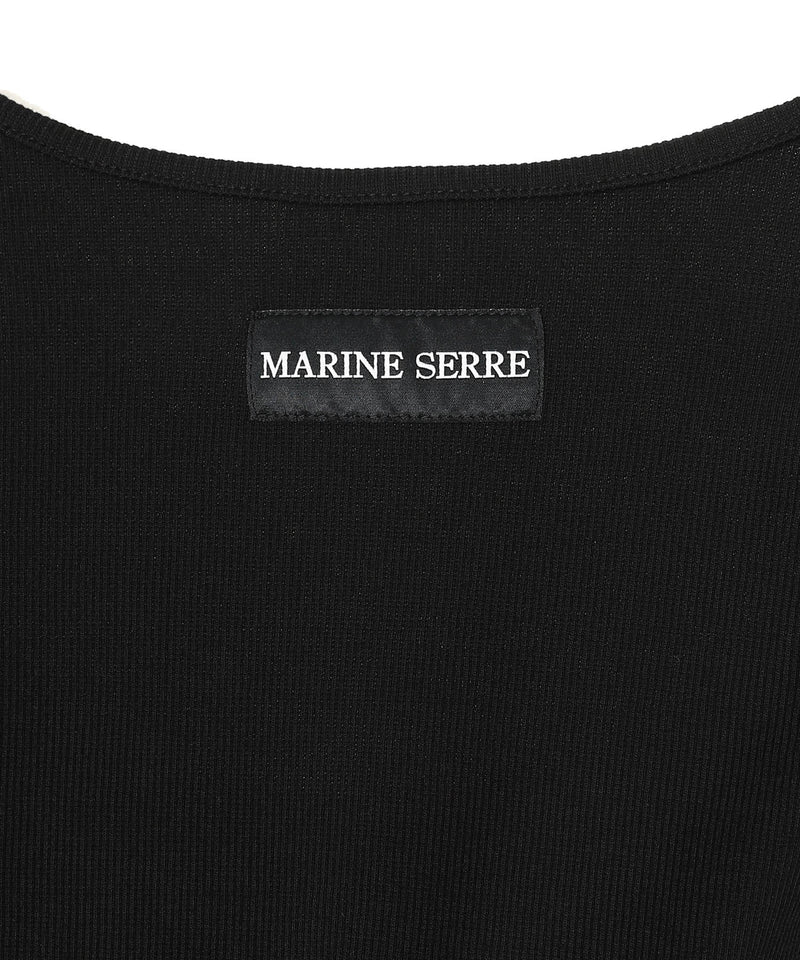 Moon Logo Jersey Ls Roundneck Top-Marine Serre-Forget-me-nots Online Store