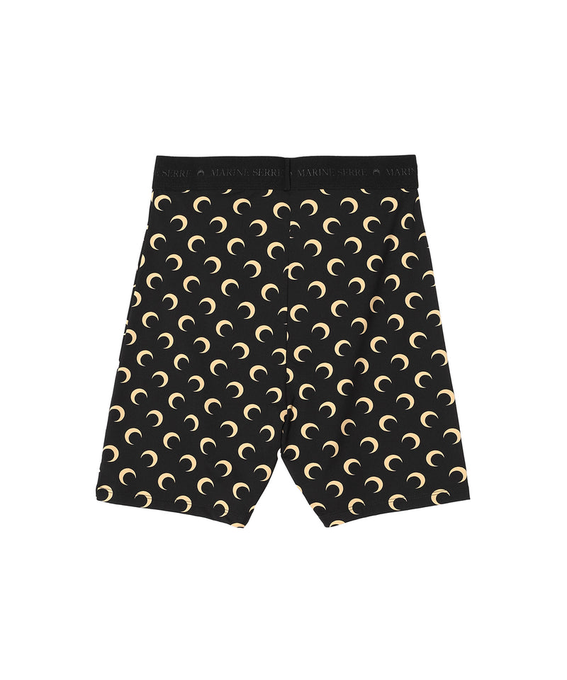 Moon Printed Jersey Biker Shorts-Marine Serre-Forget-me-nots Online Store