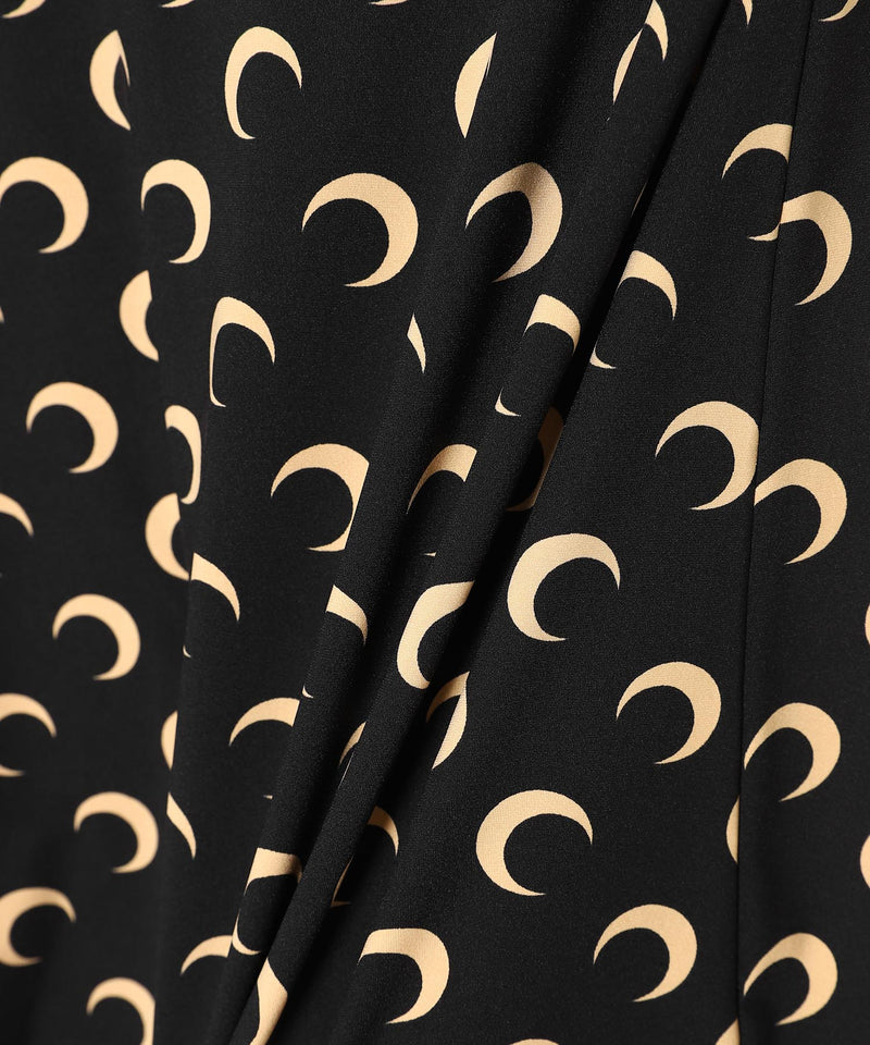 Moon Printed Jersey Biker Shorts-Marine Serre-Forget-me-nots Online Store