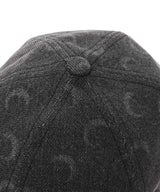 Moon Laser Denim Baseball Cap-Marine Serre-Forget-me-nots Online Store