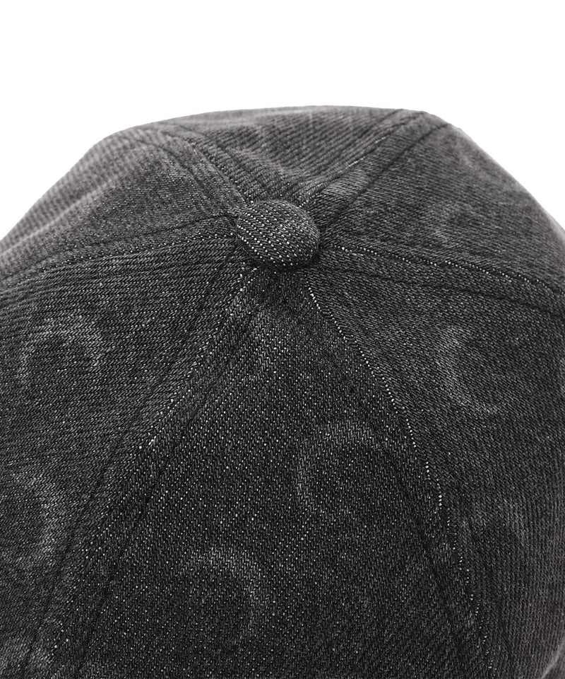 Moon Laser Denim Baseball Cap-Marine Serre-Forget-me-nots Online Store