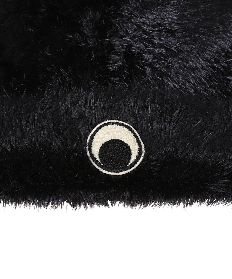 Wild Fluffy Knit Kawaii Beanie-Marine Serre-Forget-me-nots Online Store