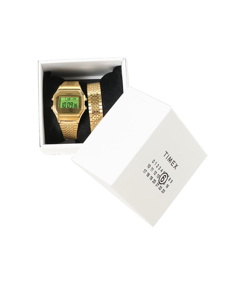 Timex X Mm6 T80 Gift Set W/ Extra Bracelet-MM6 Maison Margiela-Forget-me-nots Online Store