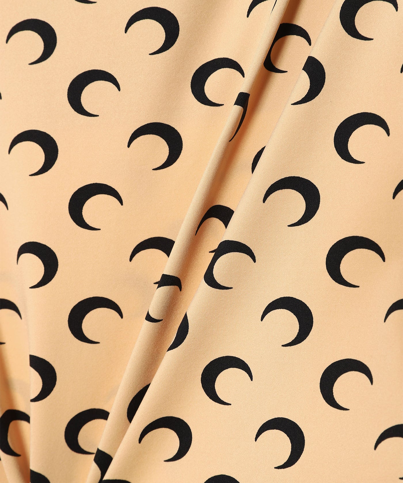 マリーン セル(Marine Serre)｜Moon Printed Jersey Ls Squareneck Top