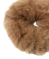 Rex Fur Scrunchie-Yves Salomon Meteo-Forget-me-nots Online Store