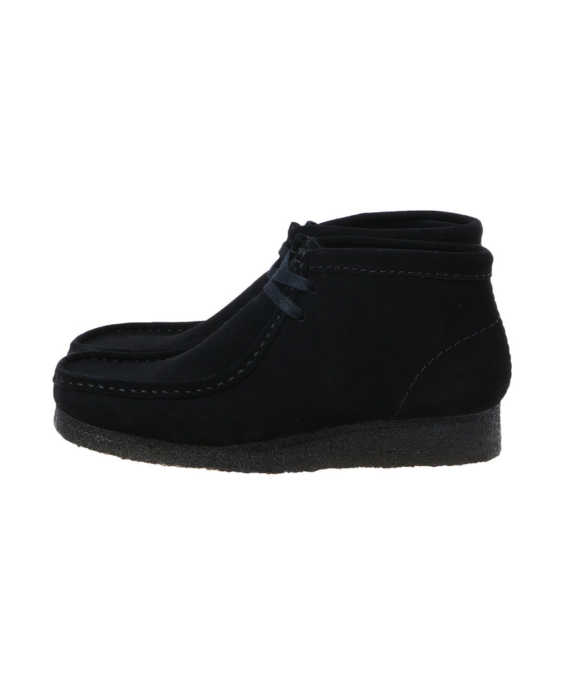 Wallabee Boot. Black Sde-CLARKS-Forget-me-nots Online Store
