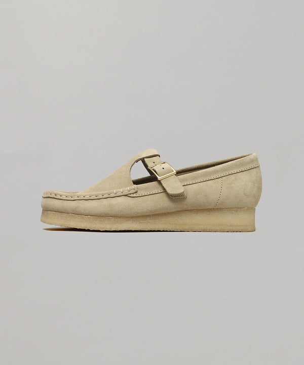 Wallabee T Bar Maple Suede-Clarks-Forget-me-nots Online Store