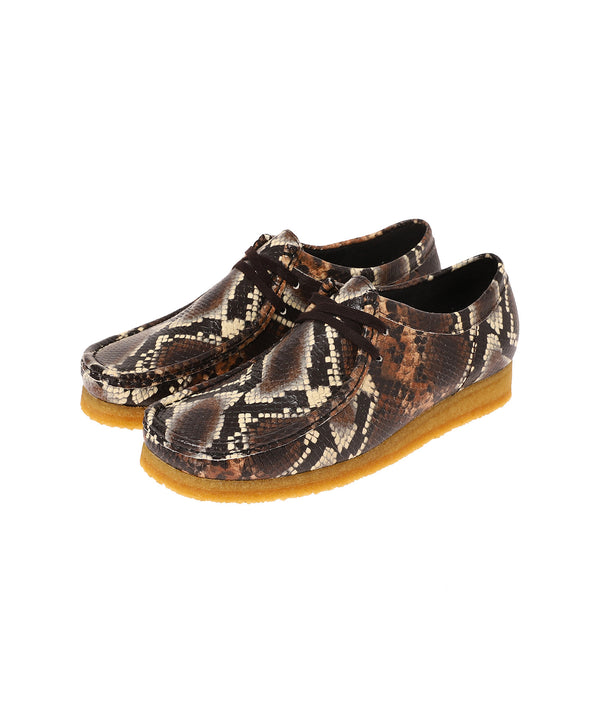 Wallabee Brownsnake Print-Clarks-Forget-me-nots Online Store