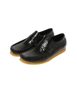 Wallabeeloafer Black Croc-Clarks-Forget-me-nots Online Store