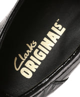 Wallabeeloafer Black Croc-Clarks-Forget-me-nots Online Store