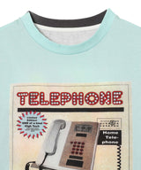 T-Shirt-MM6 Maison Margiela-Forget-me-nots Online Store