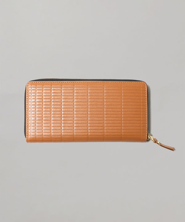 二つ折りzip長財布(Brickline)-Comme des Garçons Wallet-Forget-me-nots Online Store