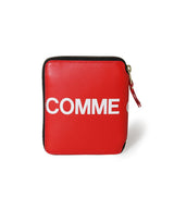 二つ折りzip財布(Huge Logo)-Comme des Garçons Wallet-Forget-me-nots Online Store