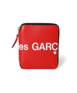 二つ折りzip財布(Huge Logo)-Comme des Garçons Wallet-Forget-me-nots Online Store