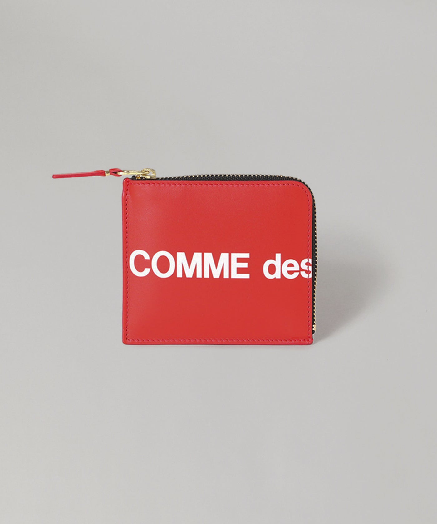 COMME des GARCONS / HUGE LOGO Lジップ ウォレット L字型zip財布(Huge Logo)｜コムデギャルソンウォレット(Comme des
