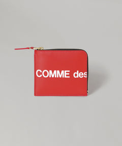 L字型zip財布(Huge Logo)-Comme des Garçons Wallet-Forget-me-nots Online Store