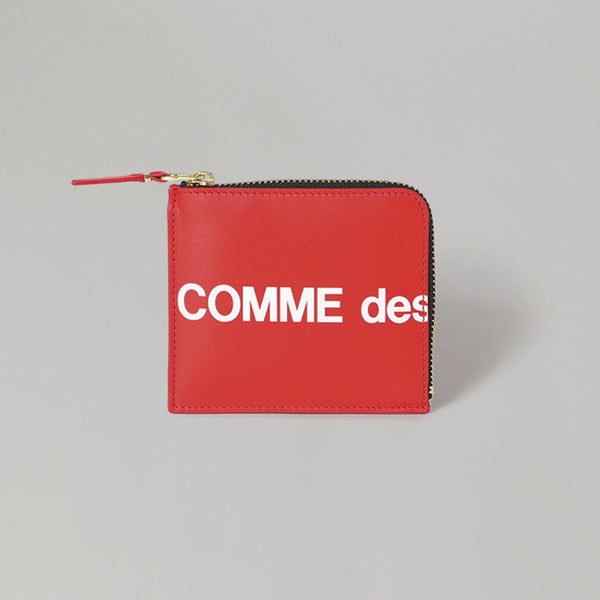 L字型zip財布(Huge Logo)｜コムデギャルソンウォレット(Comme des