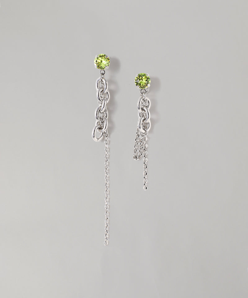 Lucy Acid Green Earrings-JUSTINE CLENQUET-Forget-me-nots Online Store