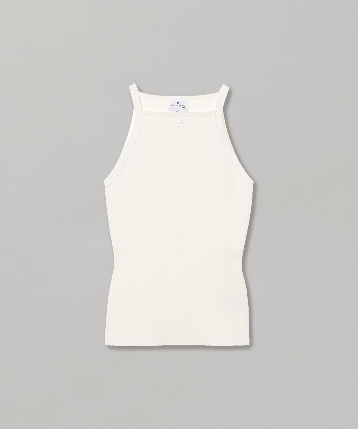 クレージュ(courrèges)｜Neckline Milano Knit Tank Top｜スニーカー 