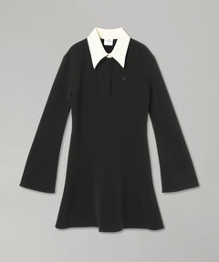 Polo Stretch Tailoring Mini Dress-courrèges-Forget-me-nots Online Store