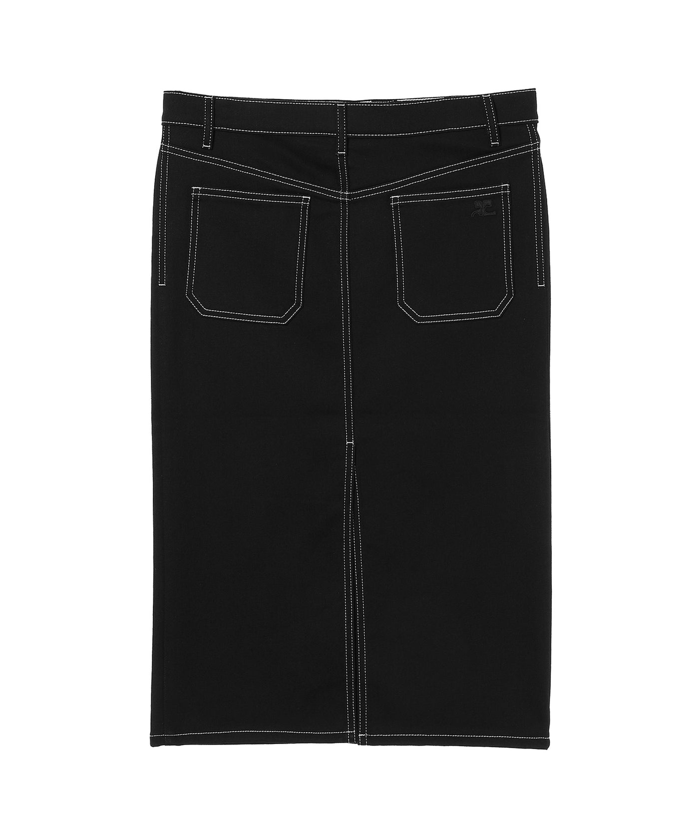 COURREGES 国内買付 2-POCKET DENIM SKIRT クレージュ(courrèges)|2-Pocket Denim Skirt |Forget-me-nots