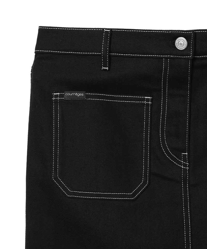 2-Pocket Denim Skirt-courrèges-Forget-me-nots Online Store