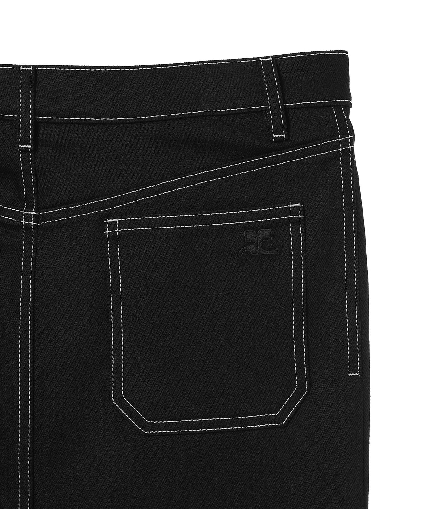 2-Pocket Denim Skirt ｜クレージュ(courrèges)｜Forget-me-nots