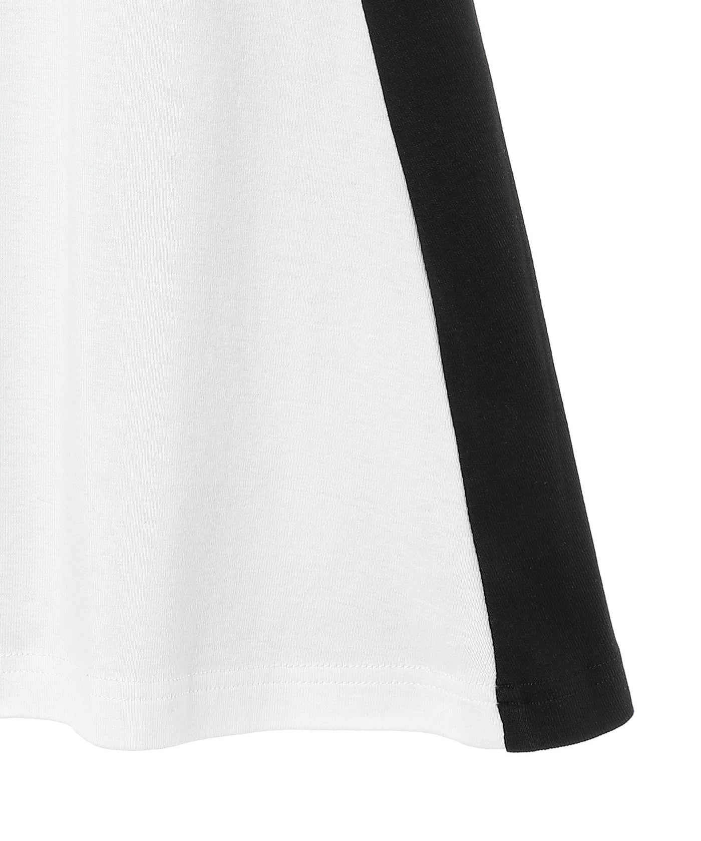 クレージュ(courrèges)｜Contrast Frame Mini Dress ｜Forget-me
